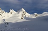 Le mont Collon au couchant, Valais, Suisse