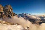 L'aiguille du Dru et le Mont-Blanc, Chamonix