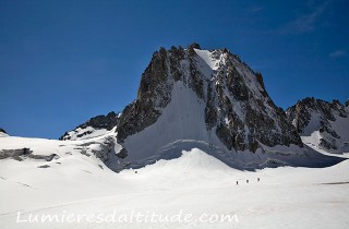 La tour ronde, Massif du Mont-Blanc, Haute-savoie, France