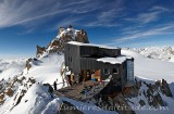 Le refuge des cosmiques, Massif du Mont-Blanc, Haute-savoie, France