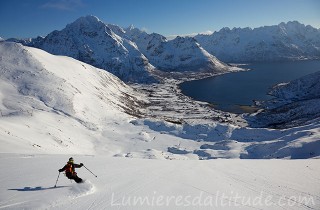 Ski, Lofoten, Norvege