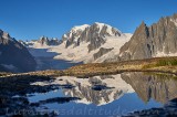 Lever du jour sur le Mont-Blanc, Chamonix