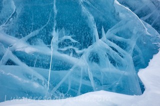 La glace... Terre de Baffin, Canada
