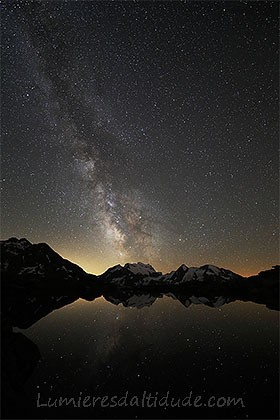 Milky way and Grand Combin
