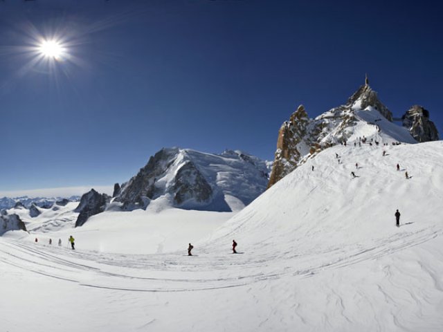 Start of the Vallée Blanche