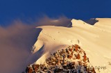 Le Mont-Blanc du Tacul au couchant, Chamonix